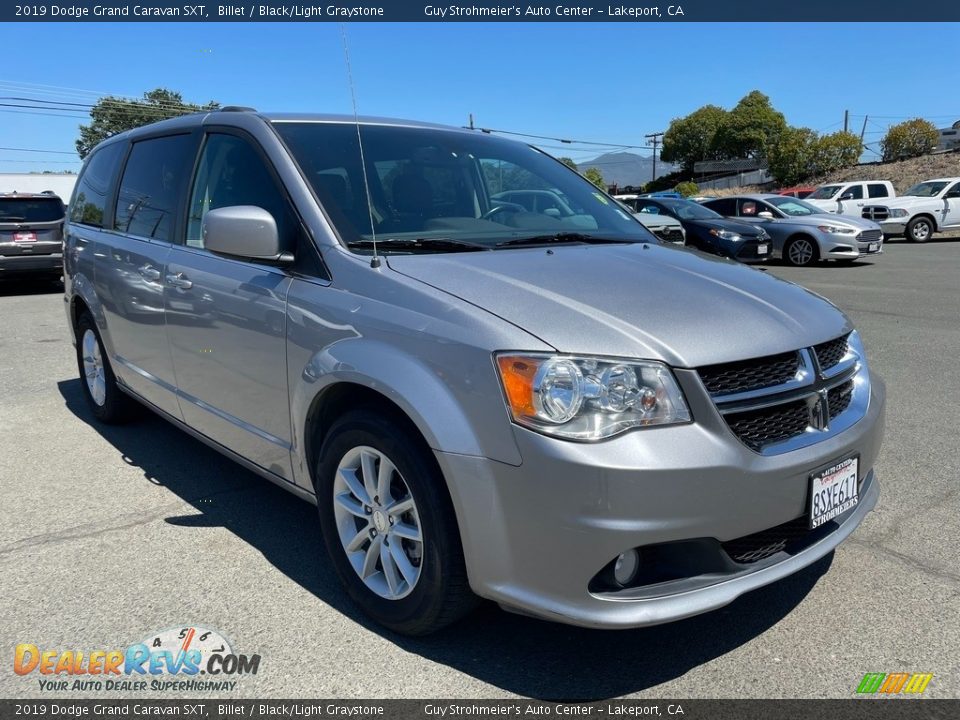 2019 Dodge Grand Caravan SXT Billet / Black/Light Graystone Photo #3