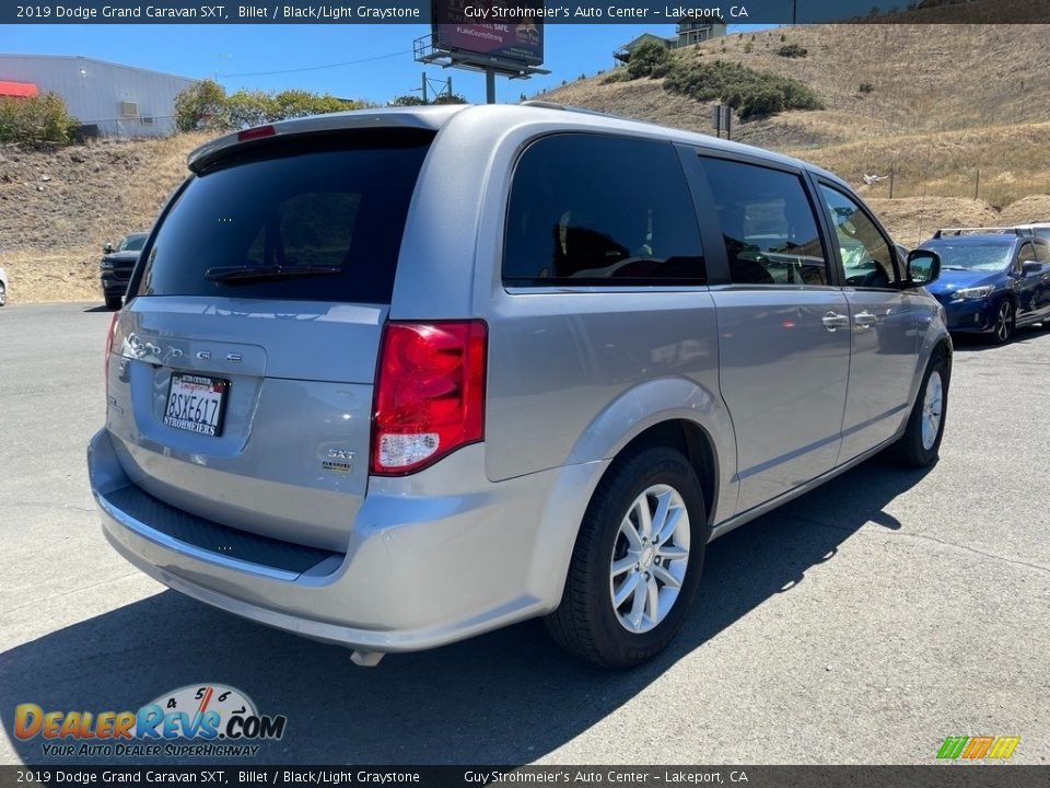 2019 Dodge Grand Caravan SXT Billet / Black/Light Graystone Photo #5