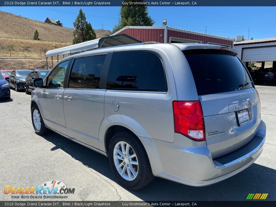 2019 Dodge Grand Caravan SXT Billet / Black/Light Graystone Photo #7