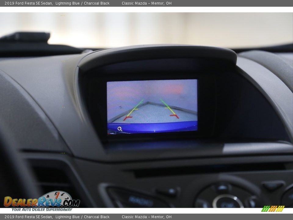 2019 Ford Fiesta SE Sedan Lightning Blue / Charcoal Black Photo #12