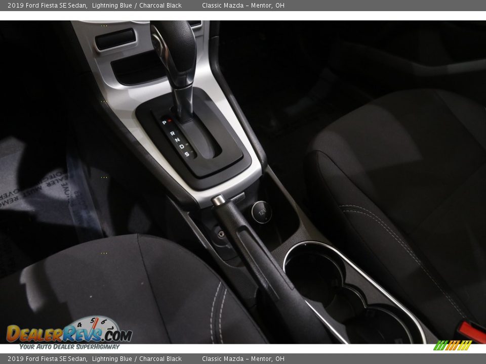 2019 Ford Fiesta SE Sedan Lightning Blue / Charcoal Black Photo #13