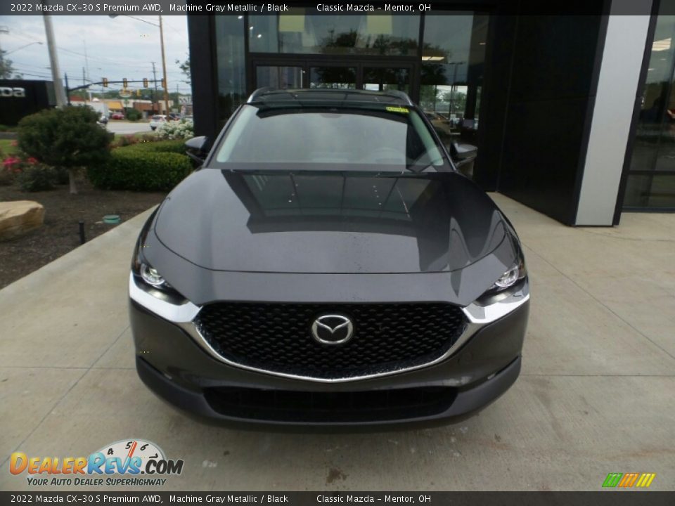 2022 Mazda CX-30 S Premium AWD Machine Gray Metallic / Black Photo #2