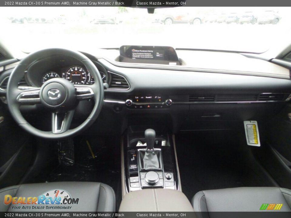 2022 Mazda CX-30 S Premium AWD Machine Gray Metallic / Black Photo #3
