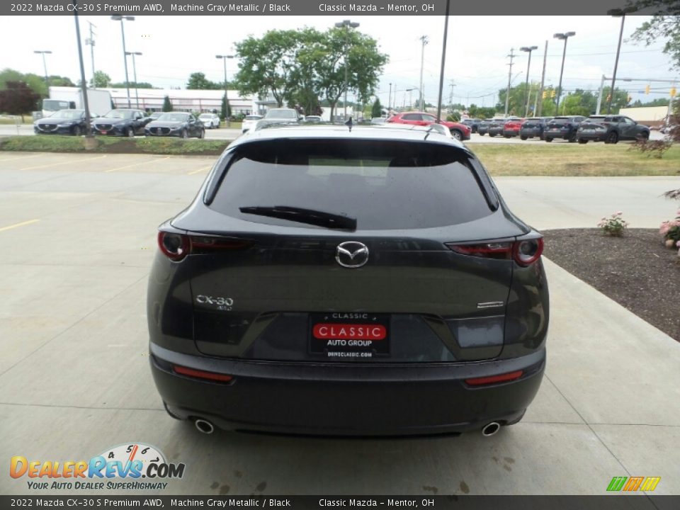 2022 Mazda CX-30 S Premium AWD Machine Gray Metallic / Black Photo #5