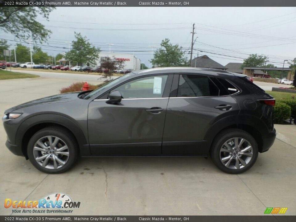 2022 Mazda CX-30 S Premium AWD Machine Gray Metallic / Black Photo #6