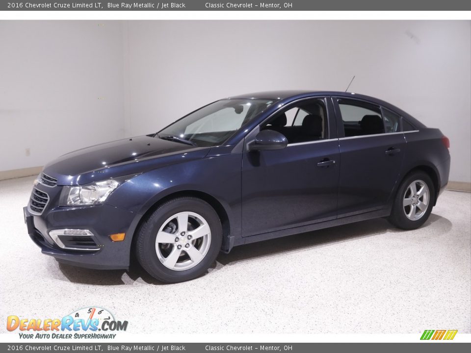 2016 Chevrolet Cruze Limited LT Blue Ray Metallic / Jet Black Photo #3