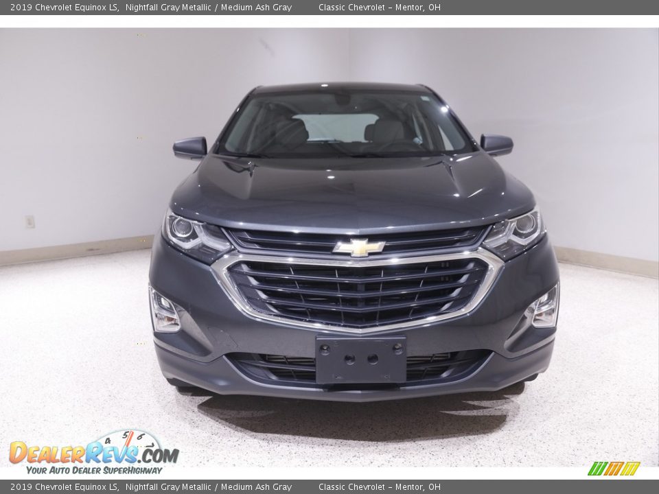 2019 Chevrolet Equinox LS Nightfall Gray Metallic / Medium Ash Gray Photo #2