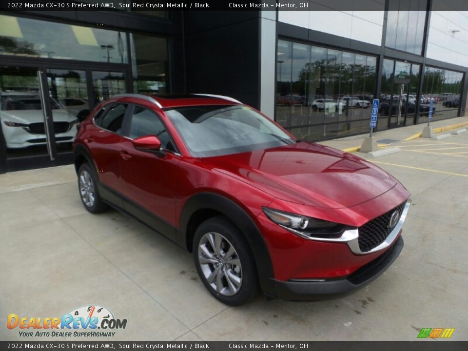 Front 3/4 View of 2022 Mazda CX-30 S Preferred AWD Photo #1