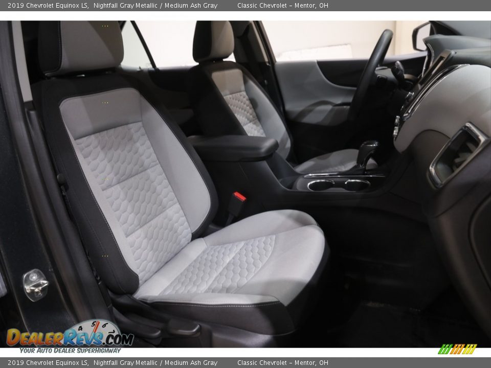 2019 Chevrolet Equinox LS Nightfall Gray Metallic / Medium Ash Gray Photo #15