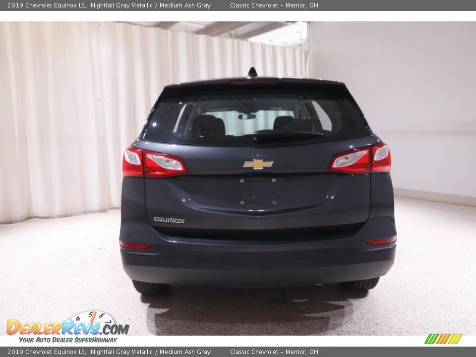 2019 Chevrolet Equinox LS Nightfall Gray Metallic / Medium Ash Gray Photo #18