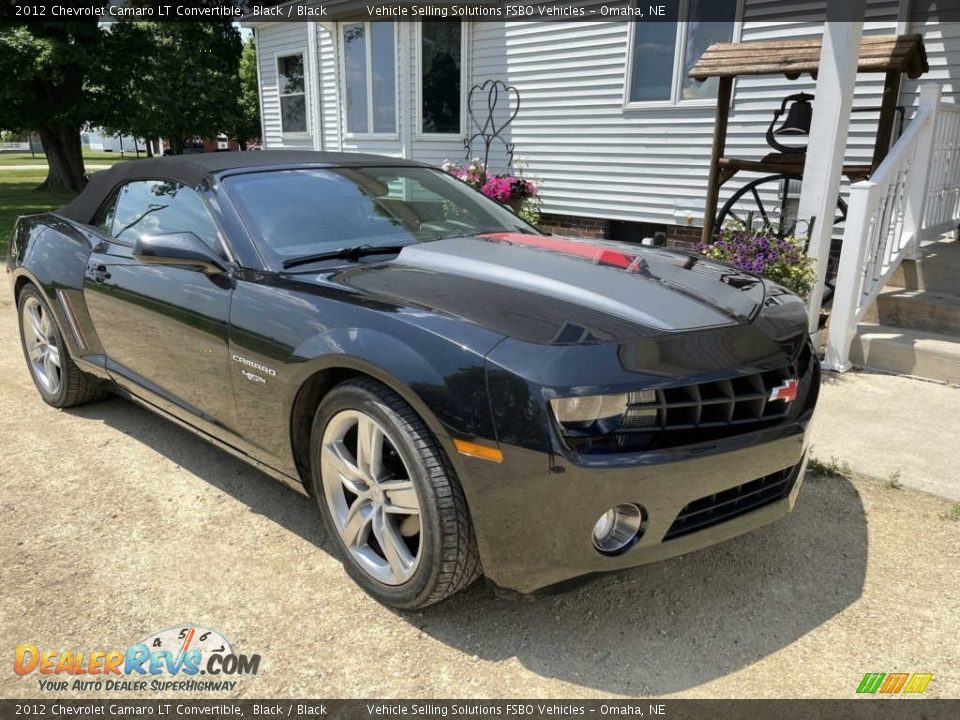 2012 Chevrolet Camaro LT Convertible Black / Black Photo #1