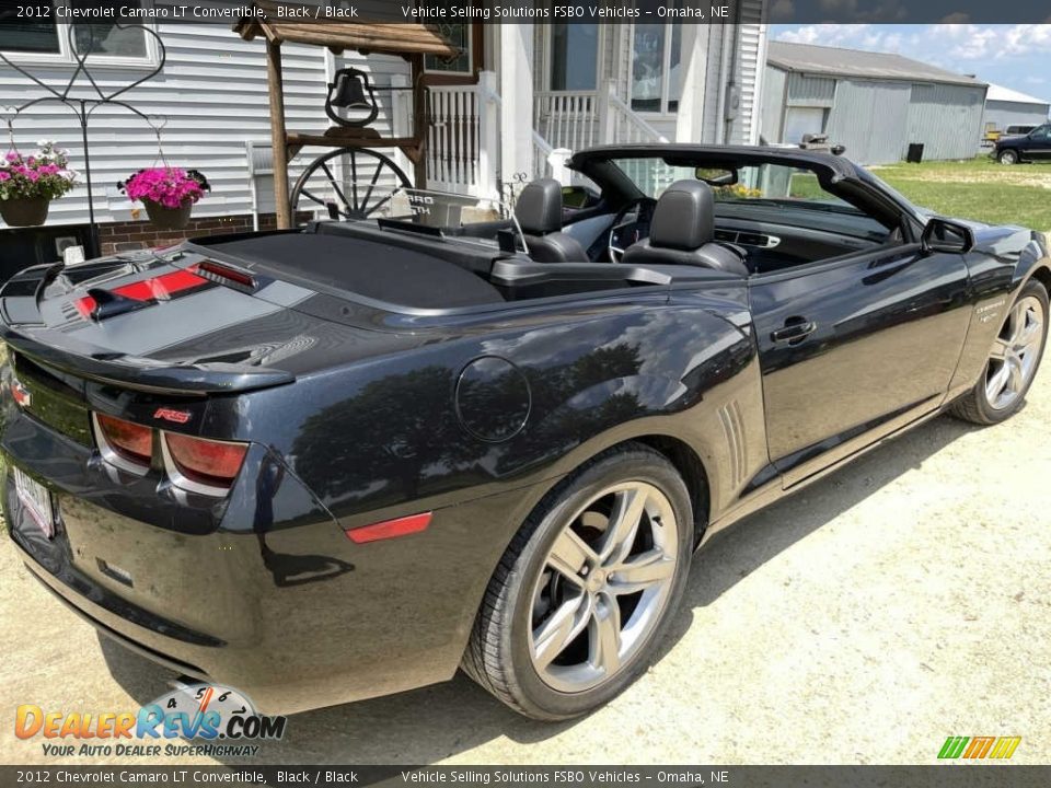 2012 Chevrolet Camaro LT Convertible Black / Black Photo #2