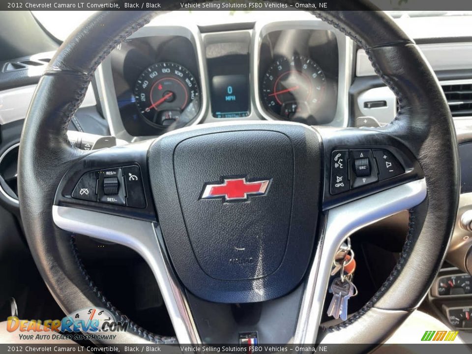 2012 Chevrolet Camaro LT Convertible Black / Black Photo #4