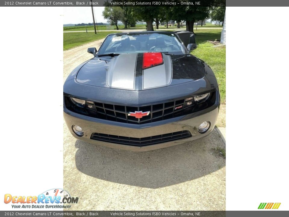 2012 Chevrolet Camaro LT Convertible Black / Black Photo #14