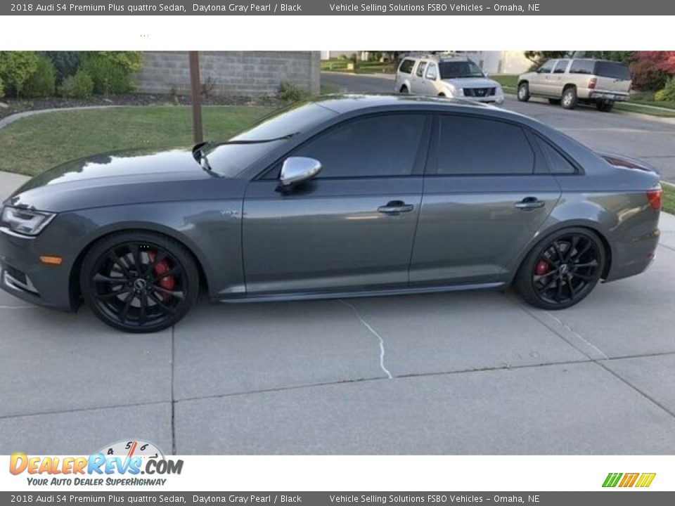 2018 Audi S4 Premium Plus quattro Sedan Daytona Gray Pearl / Black Photo #1