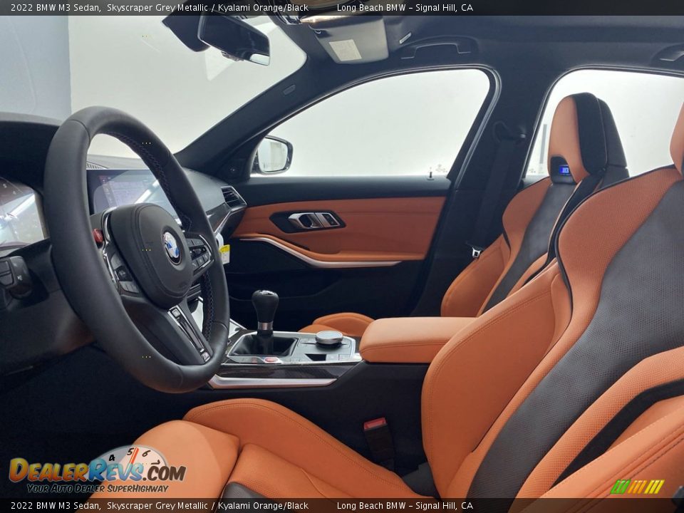 Kyalami Orange/Black Interior - 2022 BMW M3 Sedan Photo #13