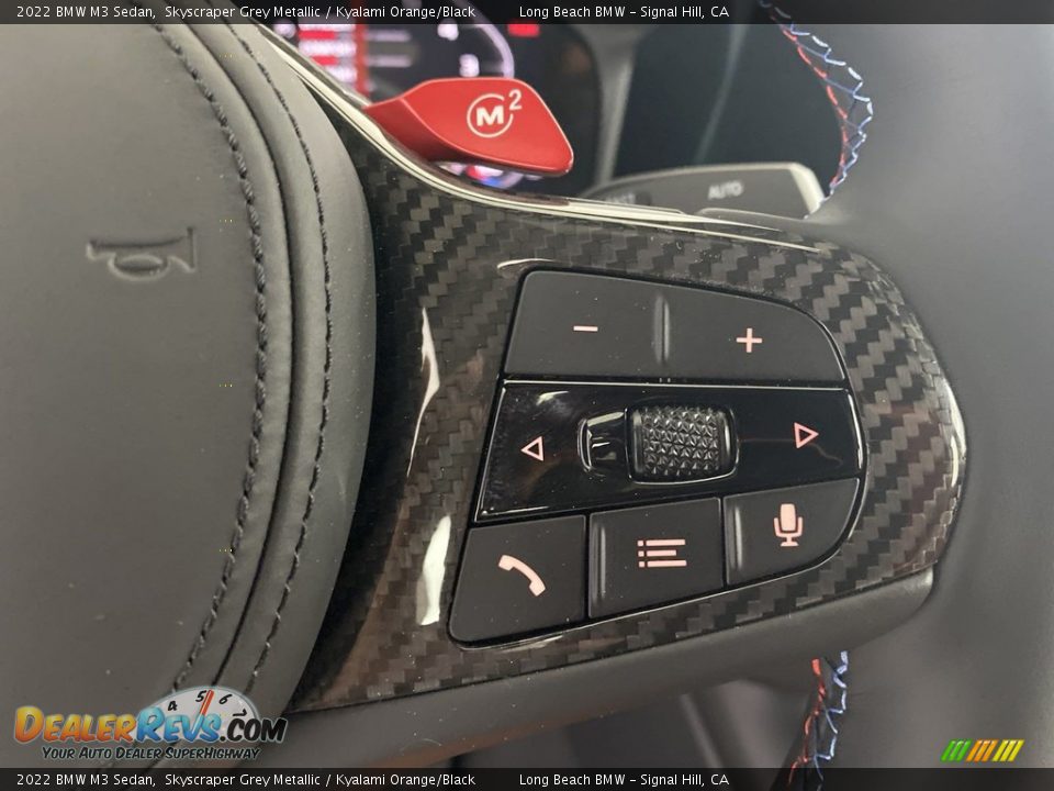 2022 BMW M3 Sedan Steering Wheel Photo #16