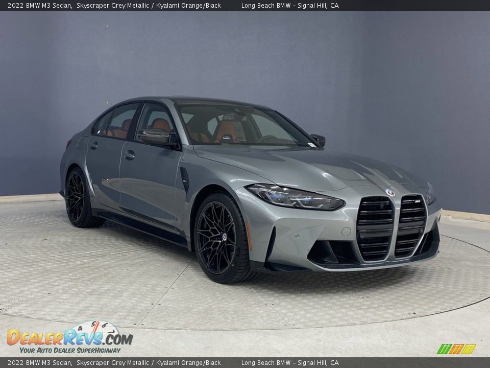 Front 3/4 View of 2022 BMW M3 Sedan Photo #28