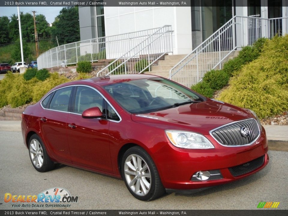 2013 Buick Verano FWD Crystal Red Tintcoat / Cashmere Photo #1