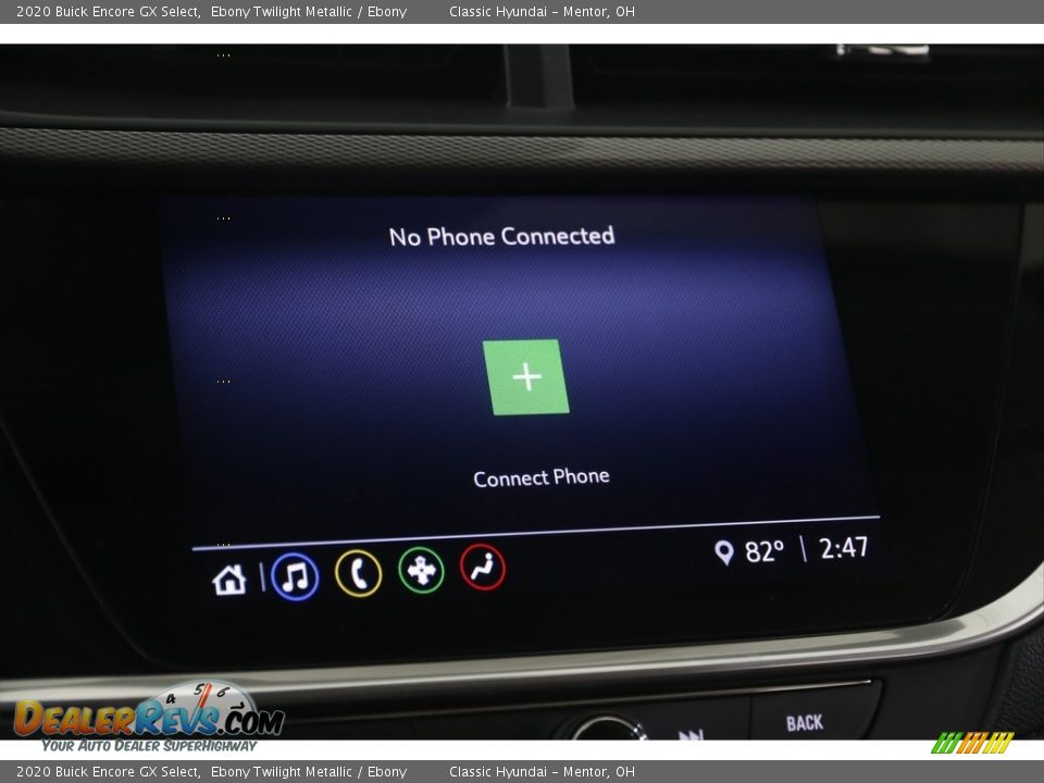 2020 Buick Encore GX Select Ebony Twilight Metallic / Ebony Photo #11