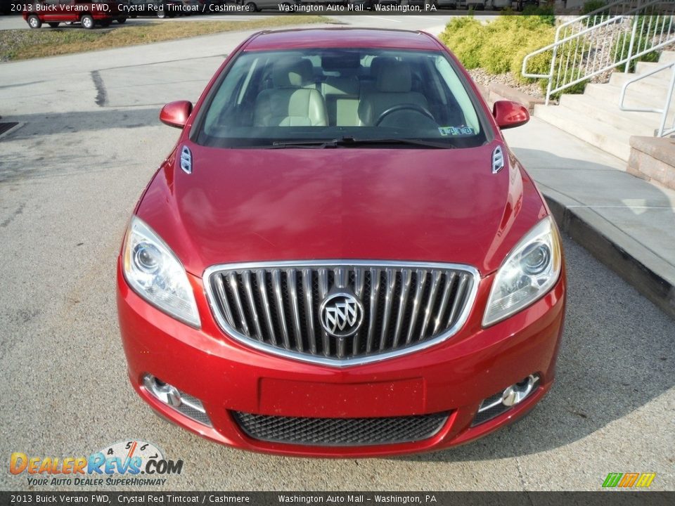 2013 Buick Verano FWD Crystal Red Tintcoat / Cashmere Photo #10