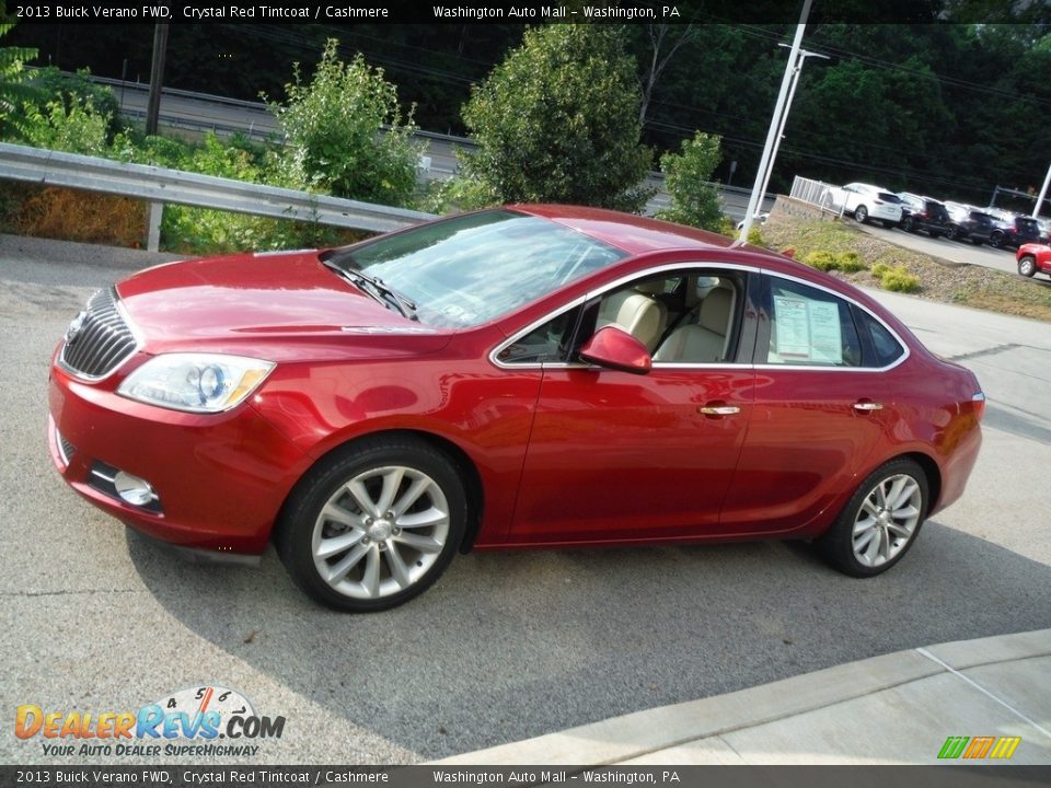 2013 Buick Verano FWD Crystal Red Tintcoat / Cashmere Photo #12