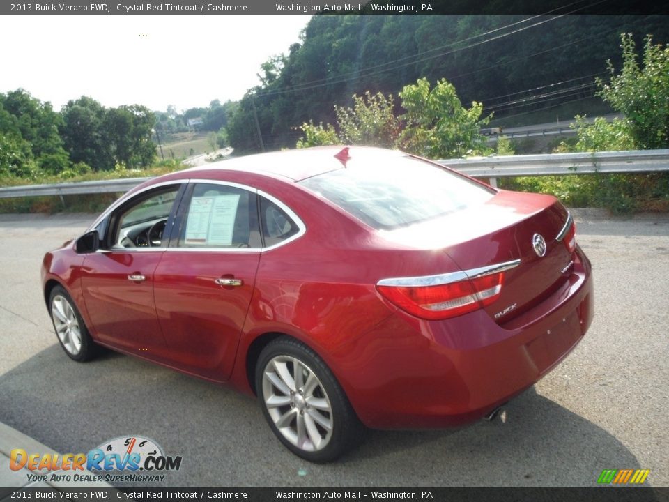 2013 Buick Verano FWD Crystal Red Tintcoat / Cashmere Photo #13