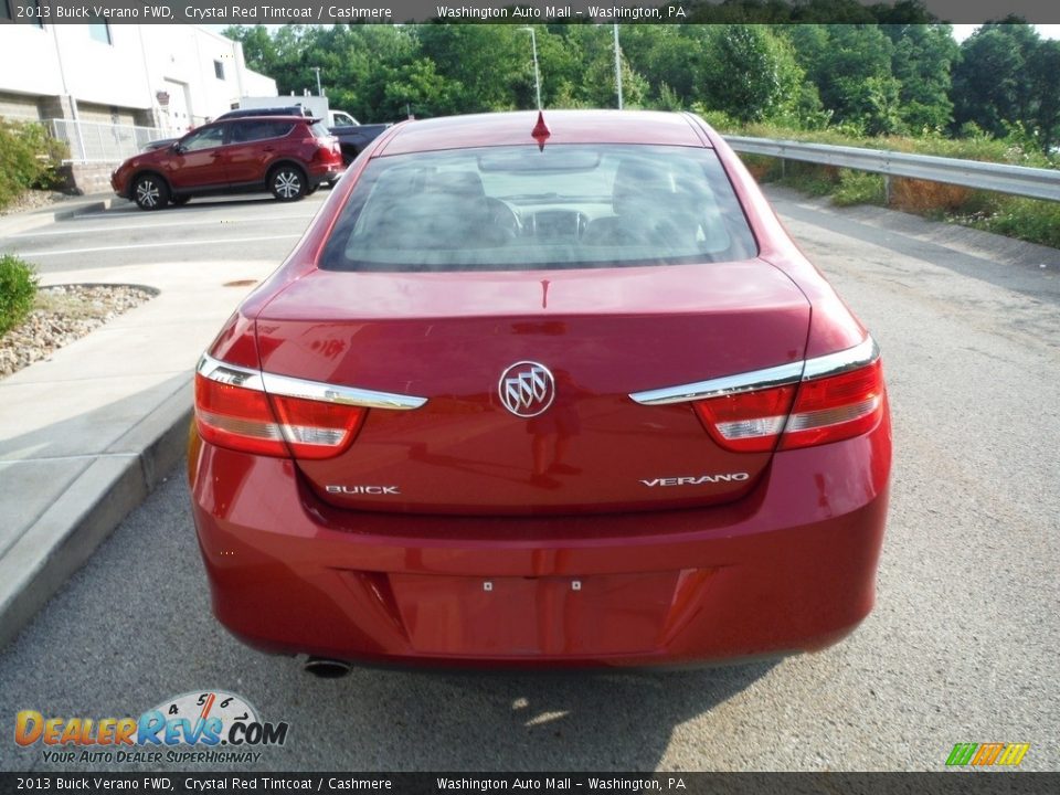 2013 Buick Verano FWD Crystal Red Tintcoat / Cashmere Photo #14