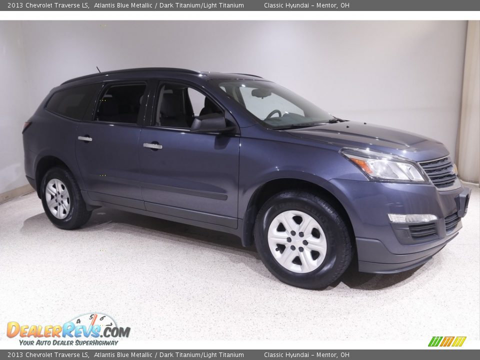 Atlantis Blue Metallic 2013 Chevrolet Traverse LS Photo #1