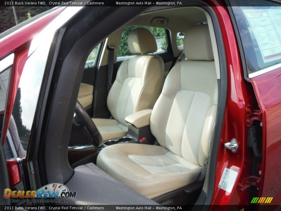 2013 Buick Verano FWD Crystal Red Tintcoat / Cashmere Photo #18