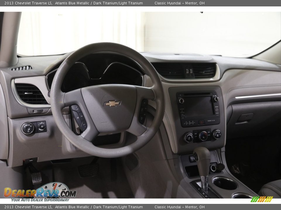 Dashboard of 2013 Chevrolet Traverse LS Photo #6