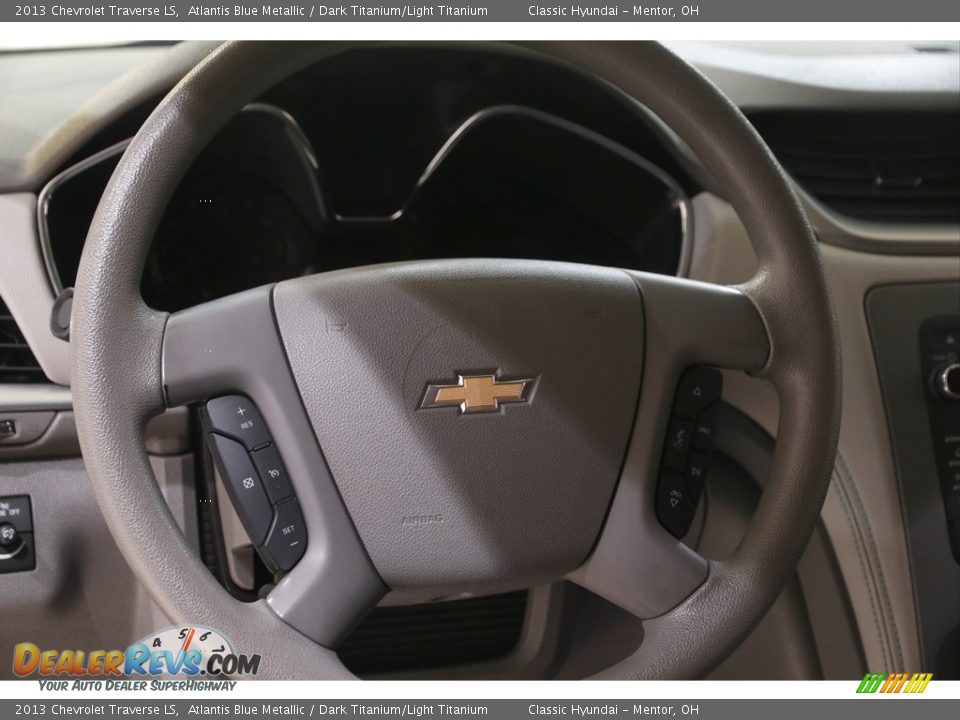 2013 Chevrolet Traverse LS Steering Wheel Photo #7