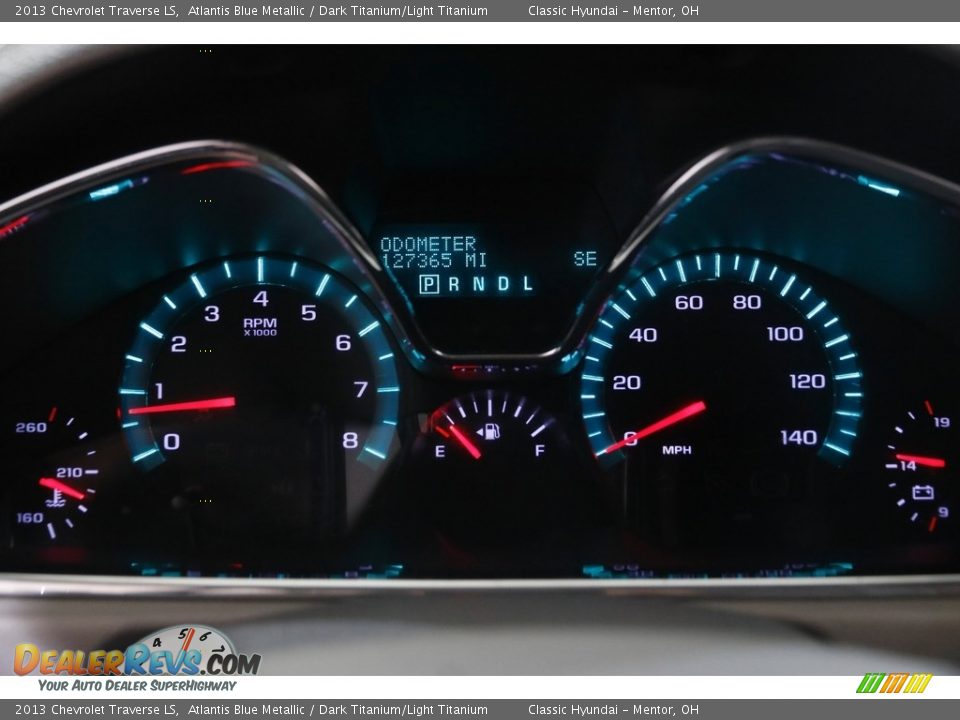 2013 Chevrolet Traverse LS Gauges Photo #8