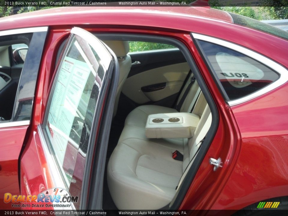 2013 Buick Verano FWD Crystal Red Tintcoat / Cashmere Photo #23