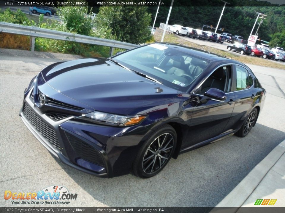 2022 Toyota Camry SE AWD Blueprint / Black Photo #13