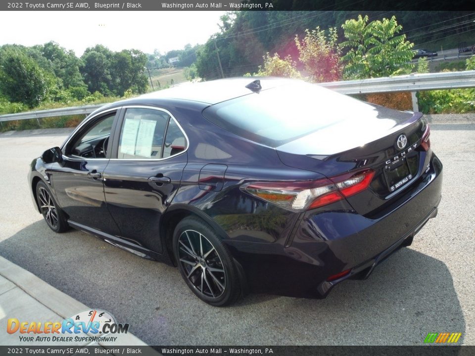 2022 Toyota Camry SE AWD Blueprint / Black Photo #15