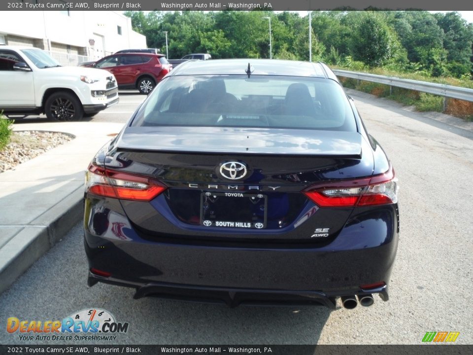 2022 Toyota Camry SE AWD Blueprint / Black Photo #16