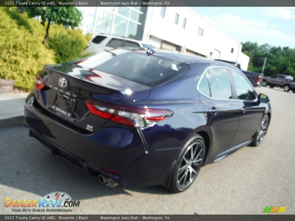 2022 Toyota Camry SE AWD Blueprint / Black Photo #17