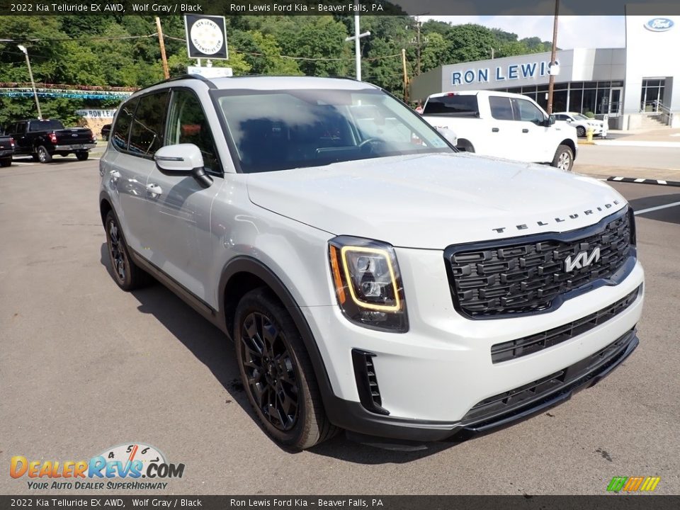 2022 Kia Telluride EX AWD Wolf Gray / Black Photo #2