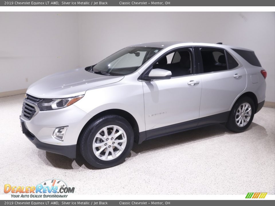 2019 Chevrolet Equinox LT AWD Silver Ice Metallic / Jet Black Photo #3