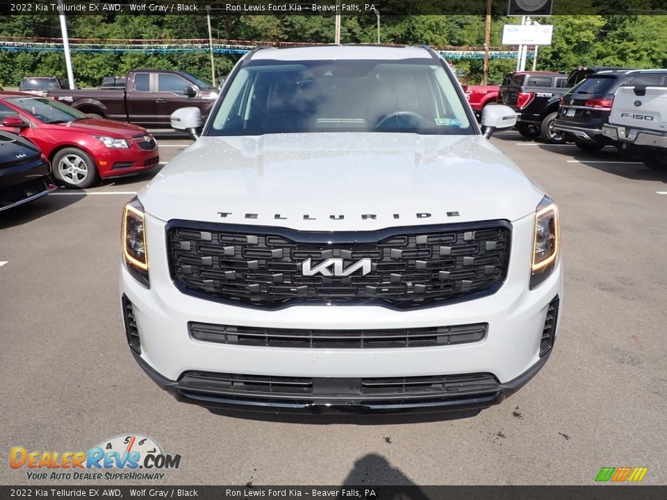 2022 Kia Telluride EX AWD Wolf Gray / Black Photo #3