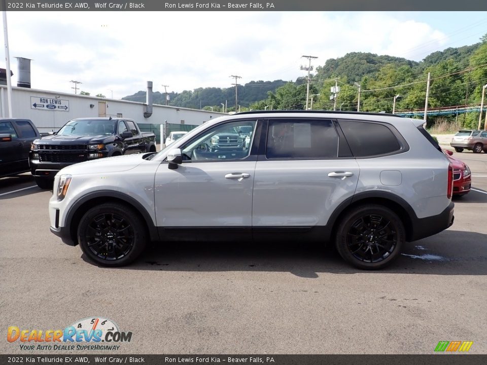 2022 Kia Telluride EX AWD Wolf Gray / Black Photo #5