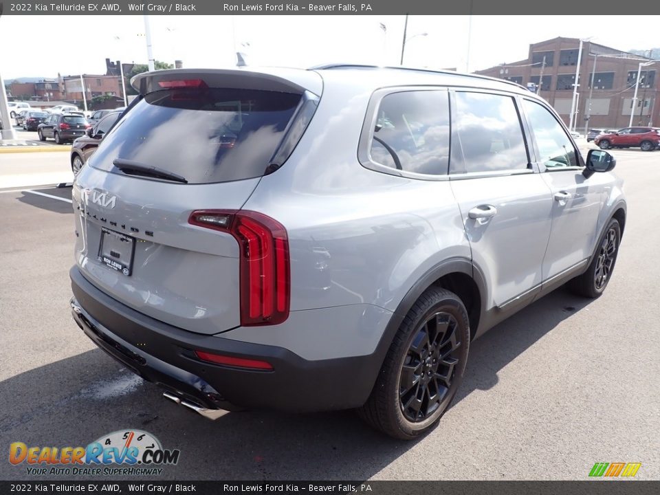 2022 Kia Telluride EX AWD Wolf Gray / Black Photo #8