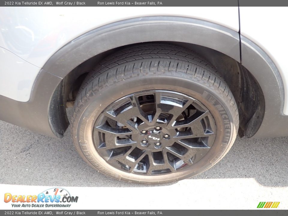 2022 Kia Telluride EX AWD Wolf Gray / Black Photo #9