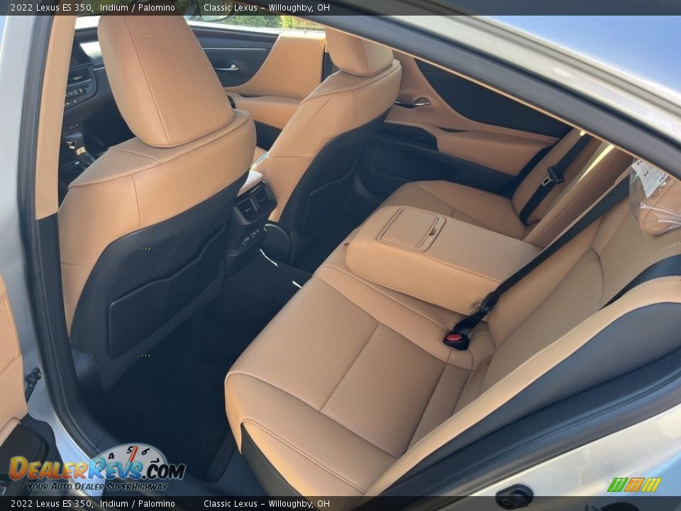 Rear Seat of 2022 Lexus ES 350 Photo #3