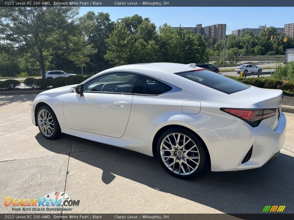 2022 Lexus RC 300 AWD Eminent White Pearl / Black Photo #3