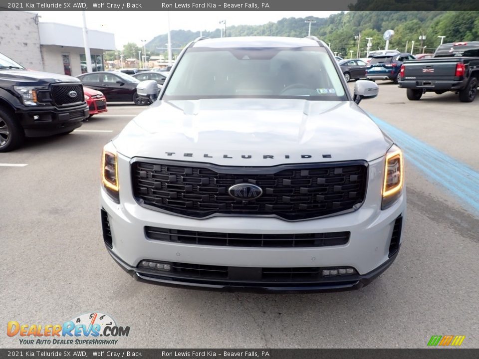 2021 Kia Telluride SX AWD Wolf Gray / Black Photo #3