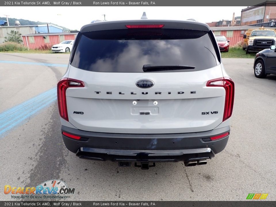 2021 Kia Telluride SX AWD Wolf Gray / Black Photo #7