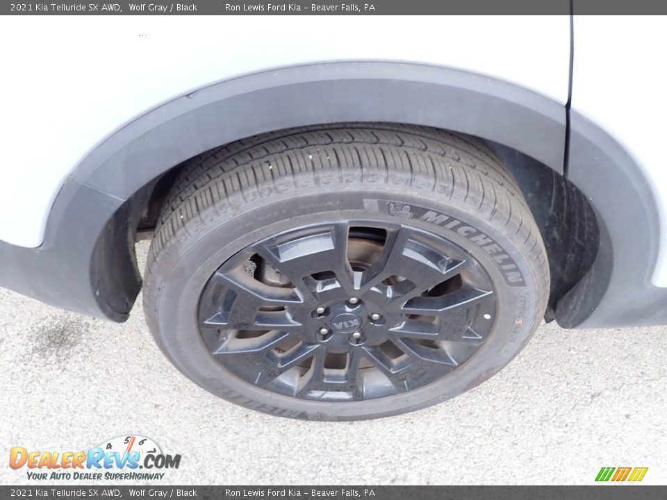 2021 Kia Telluride SX AWD Wolf Gray / Black Photo #9