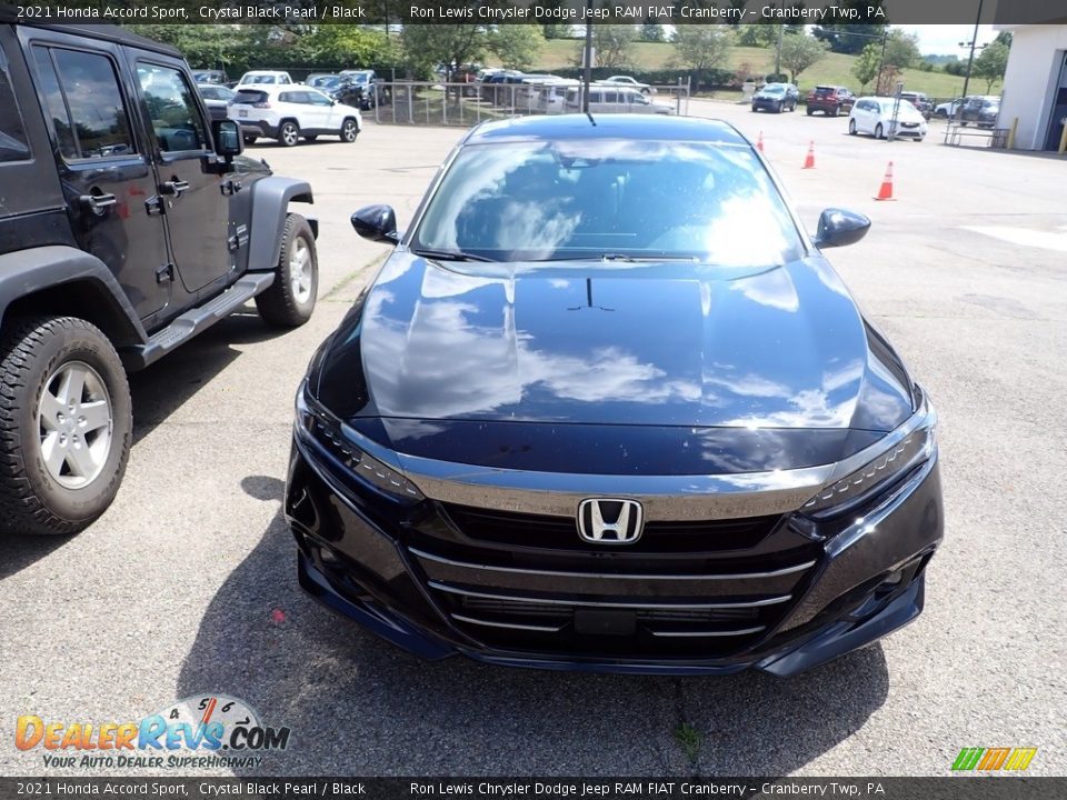 2021 Honda Accord Sport Crystal Black Pearl / Black Photo #2